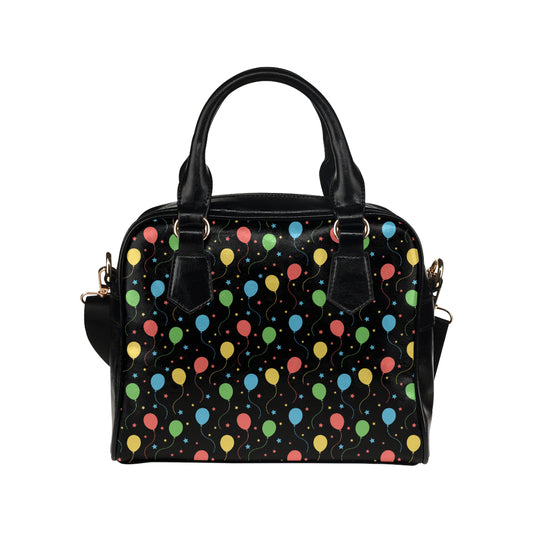 Ballon Colorful Pattern Print Design 04 Shoulder Handbag