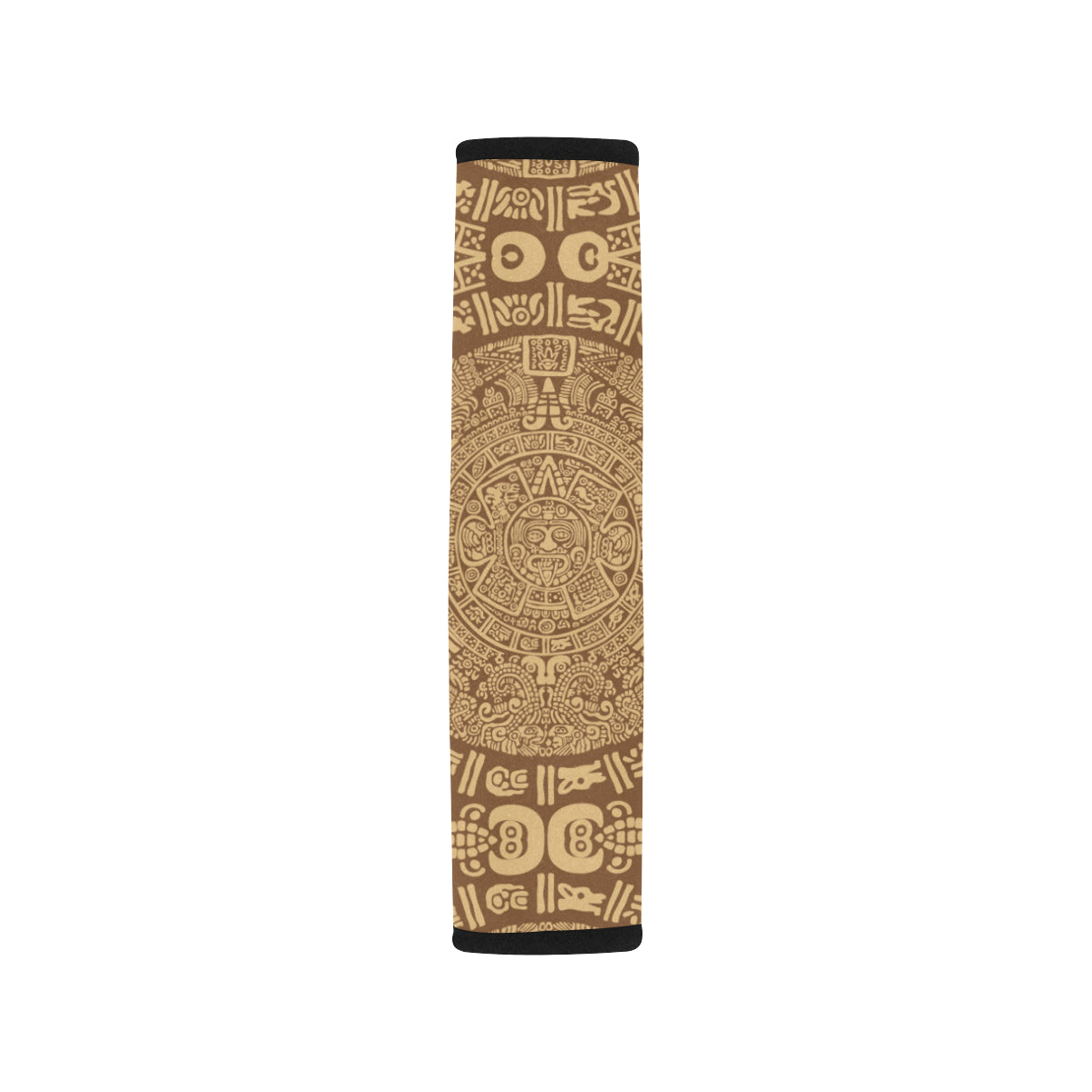 Mayan Pattern Print Design 01 Car Seat Belt Cover