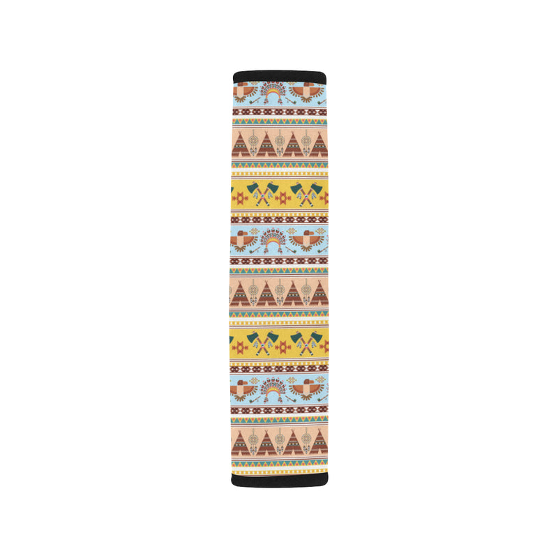 Native American Pattern Design Print Car Seat Belt Cover