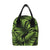 Green Neon Tropical Palm Leaves Insulated Lunch Bag