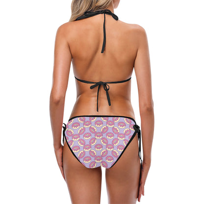 Donut Pattern Print Design DN015 Bikini