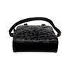 Camo Black Pattern Print Design 02 Shoulder Handbag