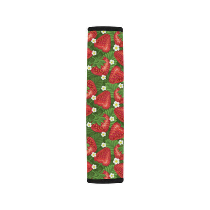 Strawberry Pattern Print Design SB05 Car Seat Belt Cover