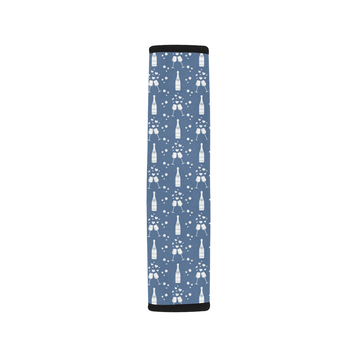 Champagne Pattern Print Design 05 Car Seat Belt Cover