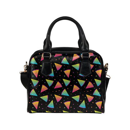 Rainbow Watermelon Pattern Print Design A04 Shoulder Handbag