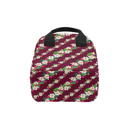 Hawaiian Themed Pattern Print Design H06 Insulated Lunch Bag