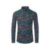 Eye of Horus Ethnic Pattern Men's Long Sleeve Shirt