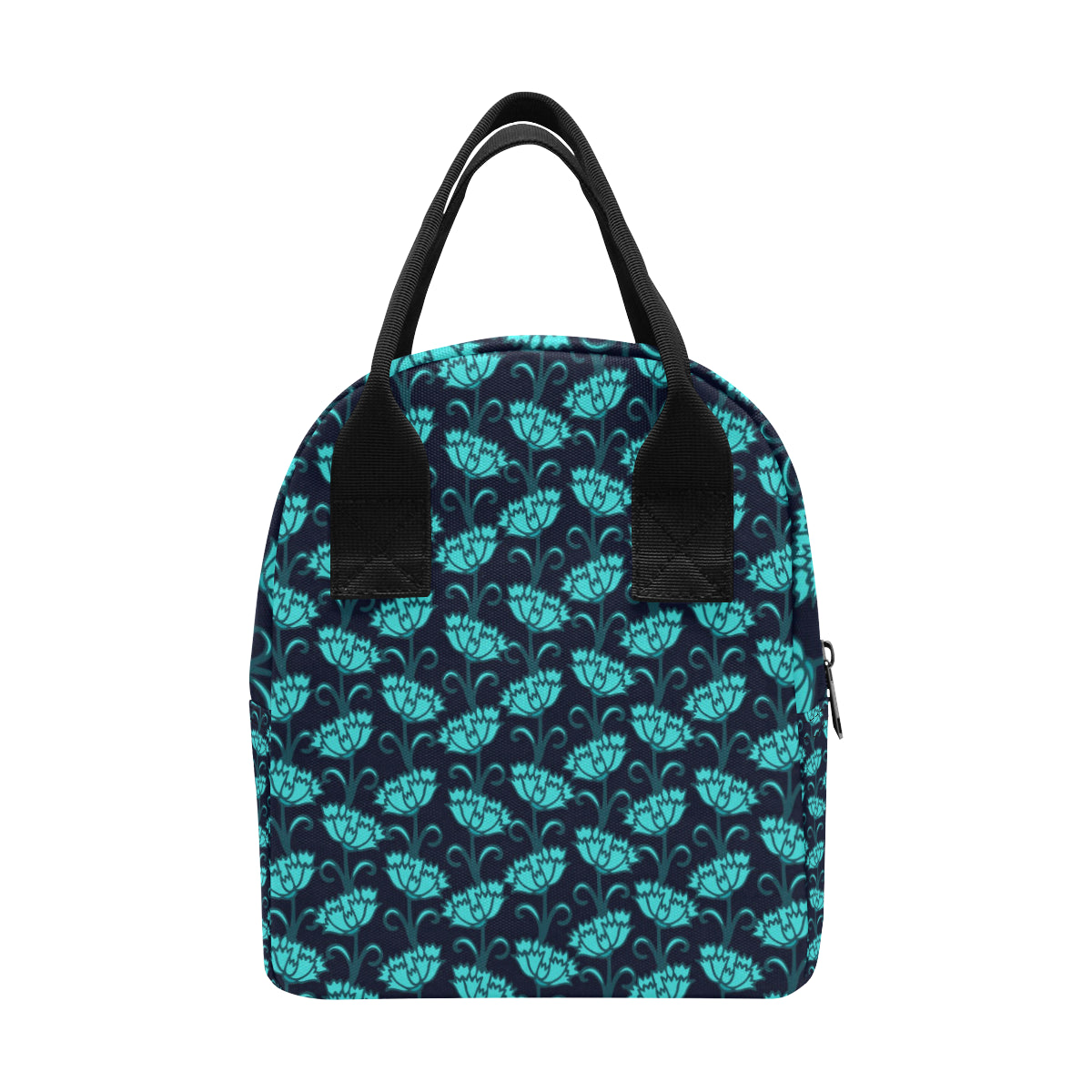 Carnations Pattern Print Design CN06 Insulated Lunch Bag