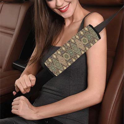 Mandala Motif Themed Design Print Car Seat Belt Cover