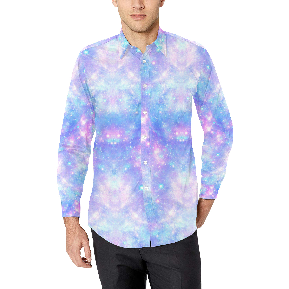 long sleeve pastel color