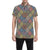 Bohemian Pattern Print Design 05 Men's Short Sleeve Button Up Shirt