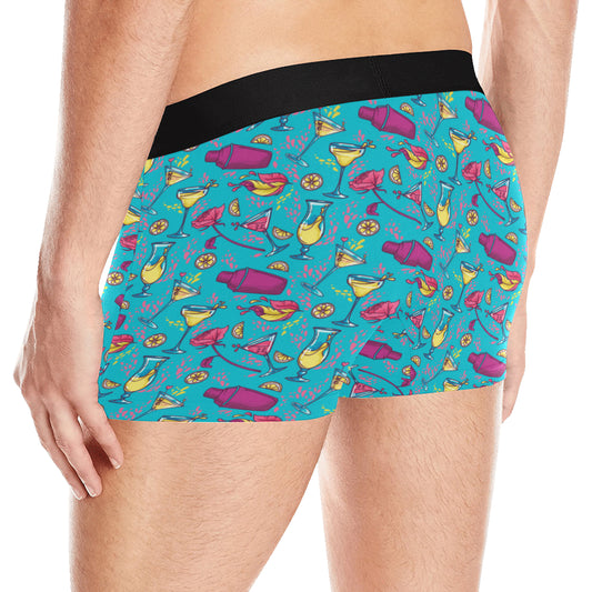 Cocktail Pattern Print Design 03 Men's Boxer Briefs