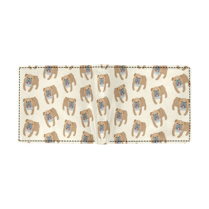 Bulldogs Pattern Print Design 01 Men's ID Card Wallet