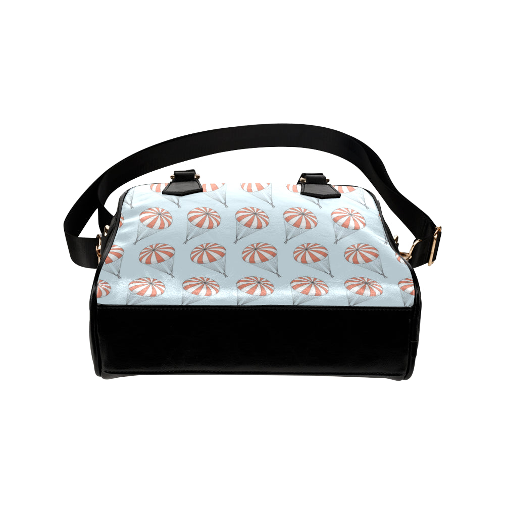 Skydiving Pattern Print Design 01 Shoulder Handbag