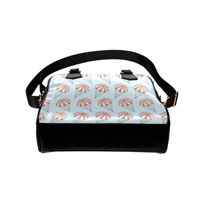 Skydiving Pattern Print Design 01 Shoulder Handbag