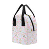 Pink Cherry Blossom Sakura Insulated Lunch Bag