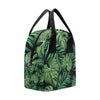 Green Fresh Tropical Palm Leaves Insulated Lunch Bag