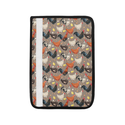 Chicken Evolution Pattern Car Seat Belt Cover