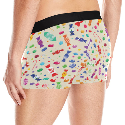 Candy Pattern Print Design 04 Men's Boxer Briefs
