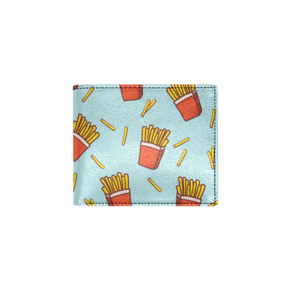 French Fried Pattern Print Design 02 Men's ID Card Wallet