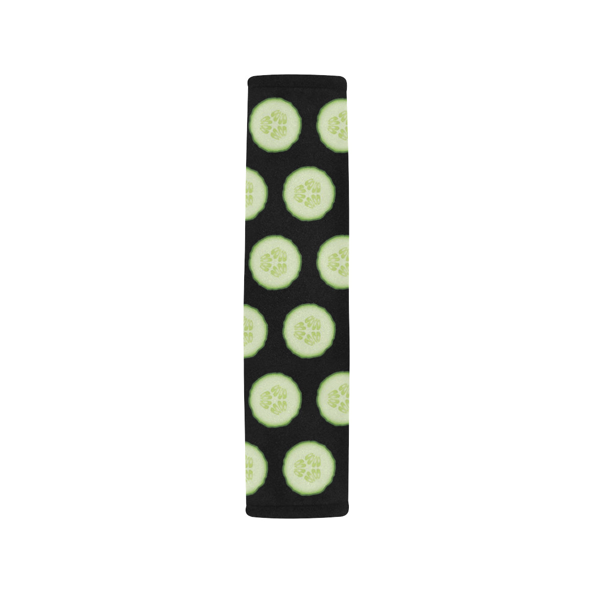 Cucumber Pattern Print Design CC02 Car Seat Belt Cover