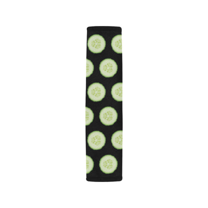 Cucumber Pattern Print Design CC02 Car Seat Belt Cover