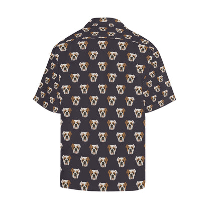 Bulldogs Pattern Print Design 03 Men's Hawaiian Shirt