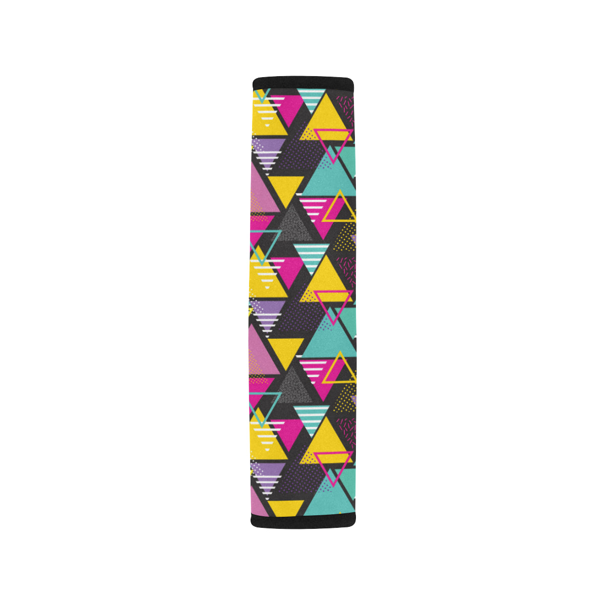 Geometric Colorful Pattern Print Design 02 Car Seat Belt Cover