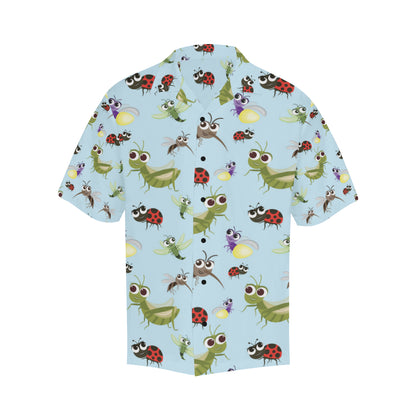 Ladybug Pattern Print Design 01 Men's Hawaiian Shirt