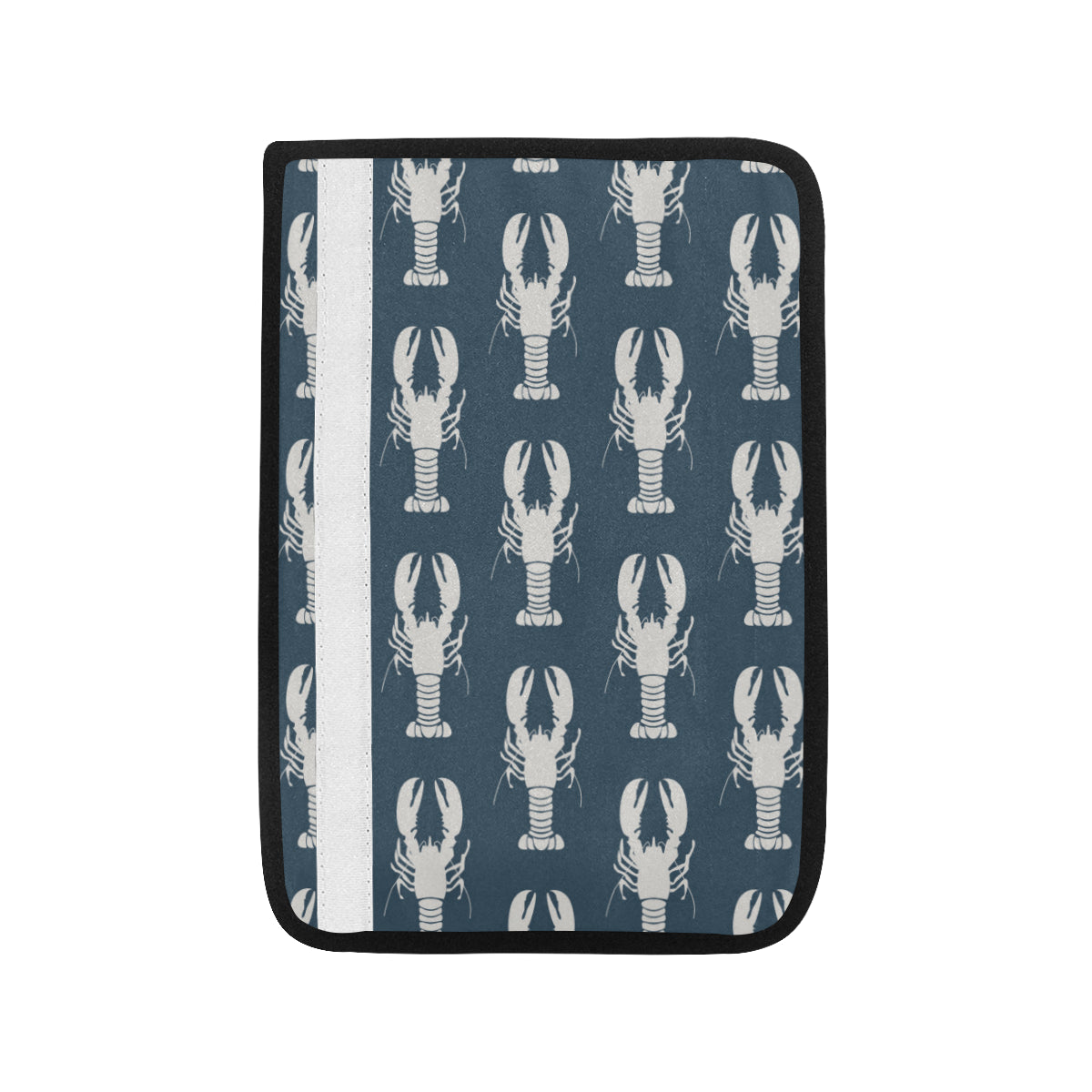 Lobster Pattern Print Design 02 Car Seat Belt Cover