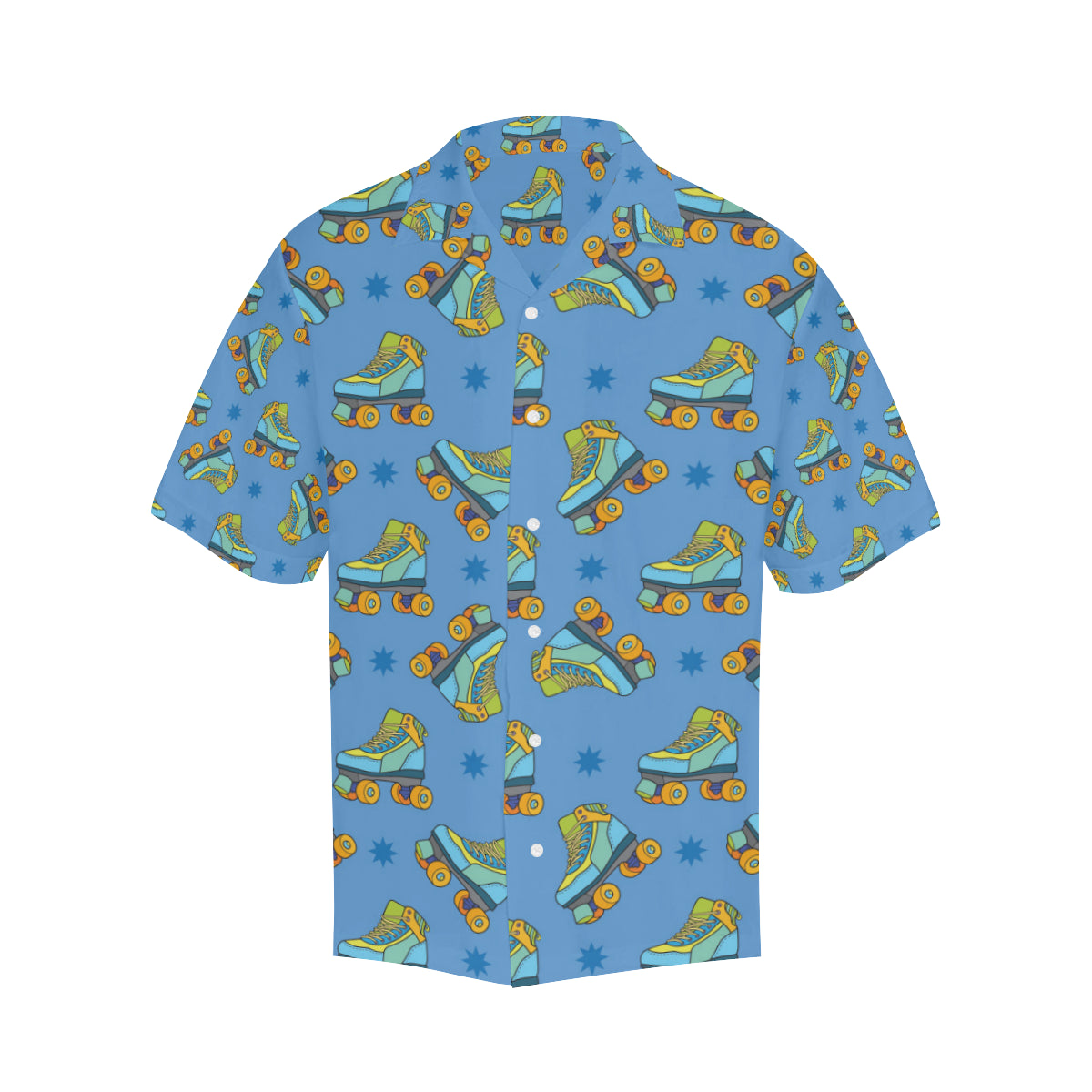 Roller skate Pattern Print Design A04 Men's Hawaiian Shirt