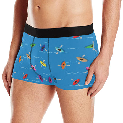 Kayak Pattern Print Design 03 Men's Boxer Briefs