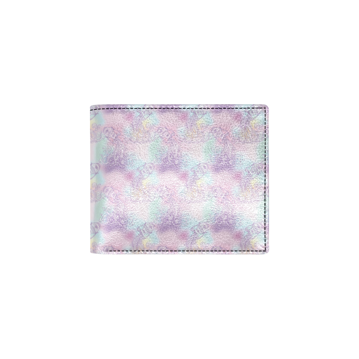Aquarius Zodiac Pattern Print Design 01 Men's ID Card Wallet