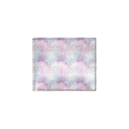 Aquarius Zodiac Pattern Print Design 01 Men's ID Card Wallet