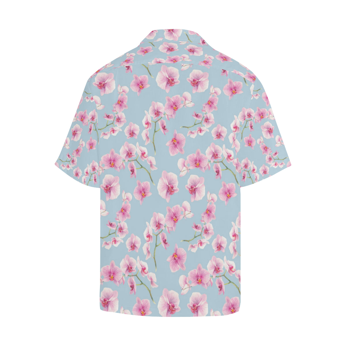 Orchid Pattern Print Design A01 Men's Hawaiian Shirt