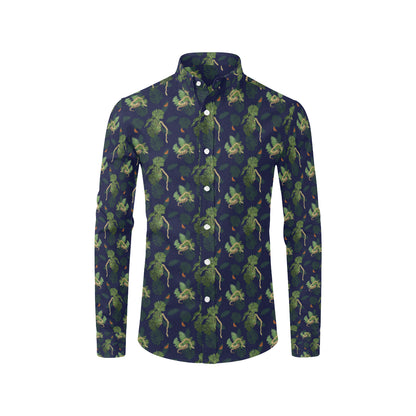 Boa Pattern Print Design 02 Men's Long Sleeve Shirt