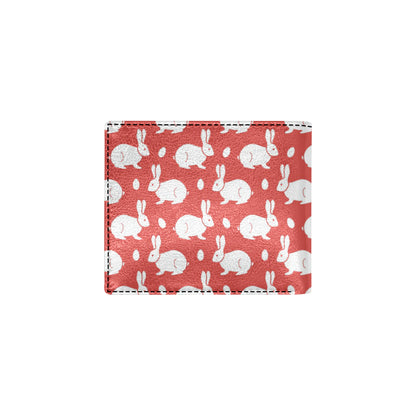 Rabbit Pattern Print Design RB017 Men's ID Card Wallet