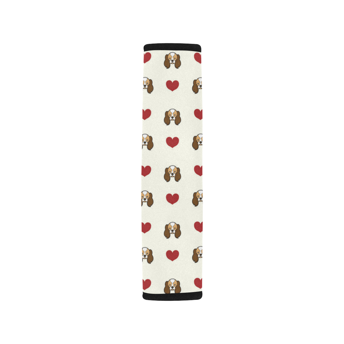 Cavalier King Charles Spaniels Pattern Print Desig Car Seat Belt Cover