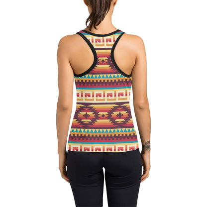 Tribal Aztec Vintage Women's Racerback Tank Top