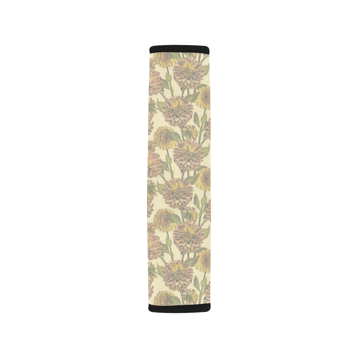 Dahlia Pattern Print Design DH09 Car Seat Belt Cover