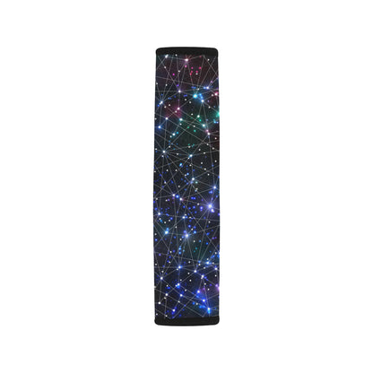 Cosmic Pattern Print Design 01 Car Seat Belt Cover