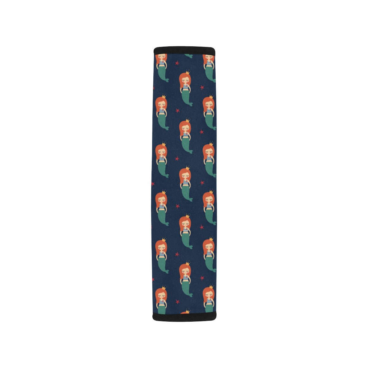 Mermaid Girl Pattern Print Design 01 Car Seat Belt Cover