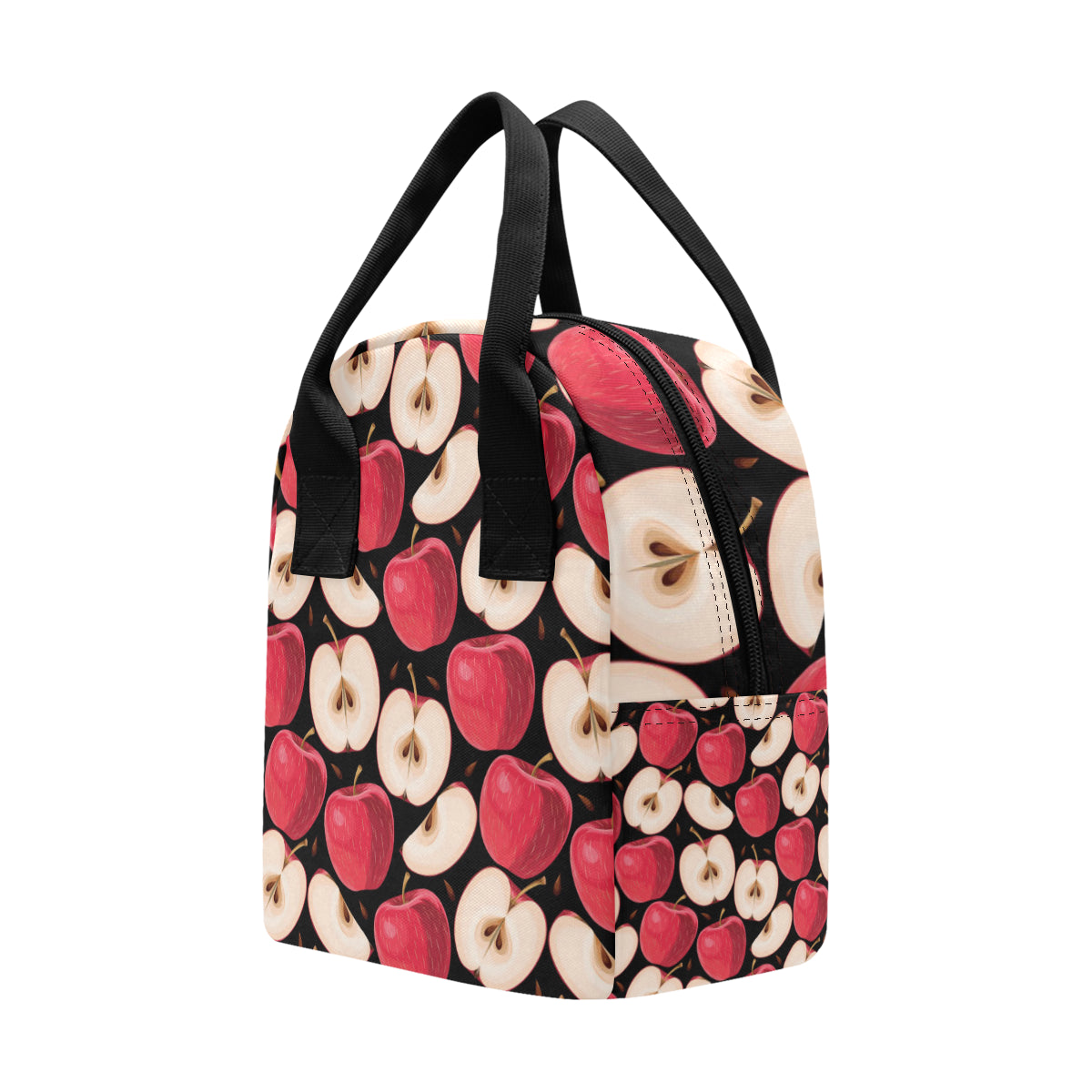Apple Pattern Print Design AP02 Insulated Lunch Bag
