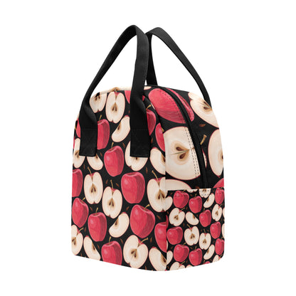 Apple Pattern Print Design AP02 Insulated Lunch Bag