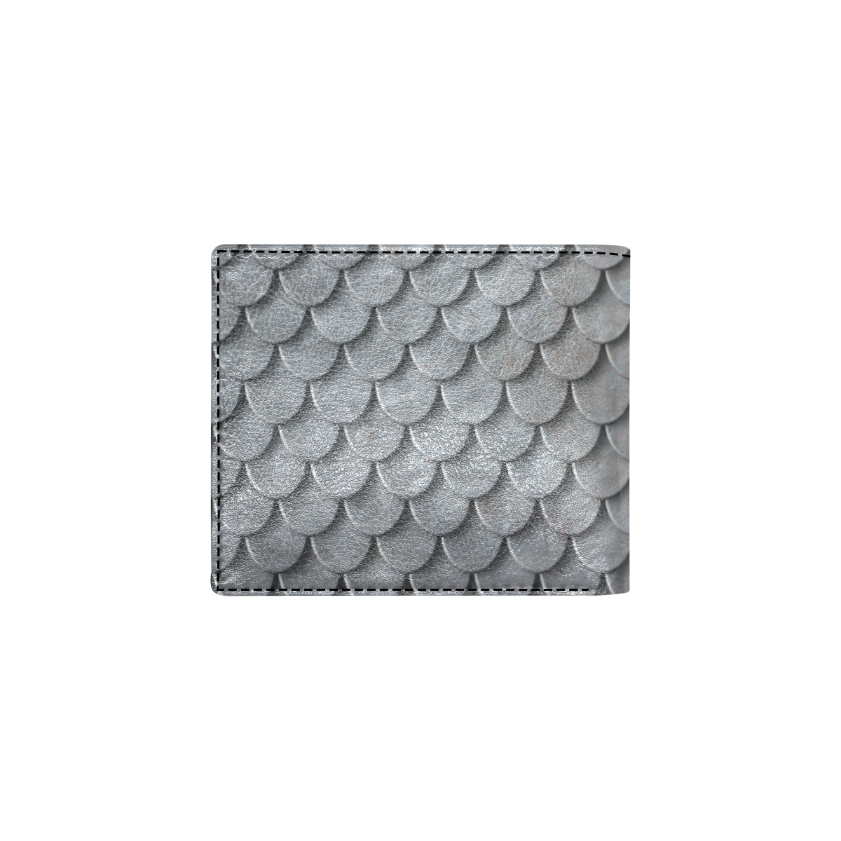 Armor Scales Pattern Print Design 03 Men's ID Card Wallet