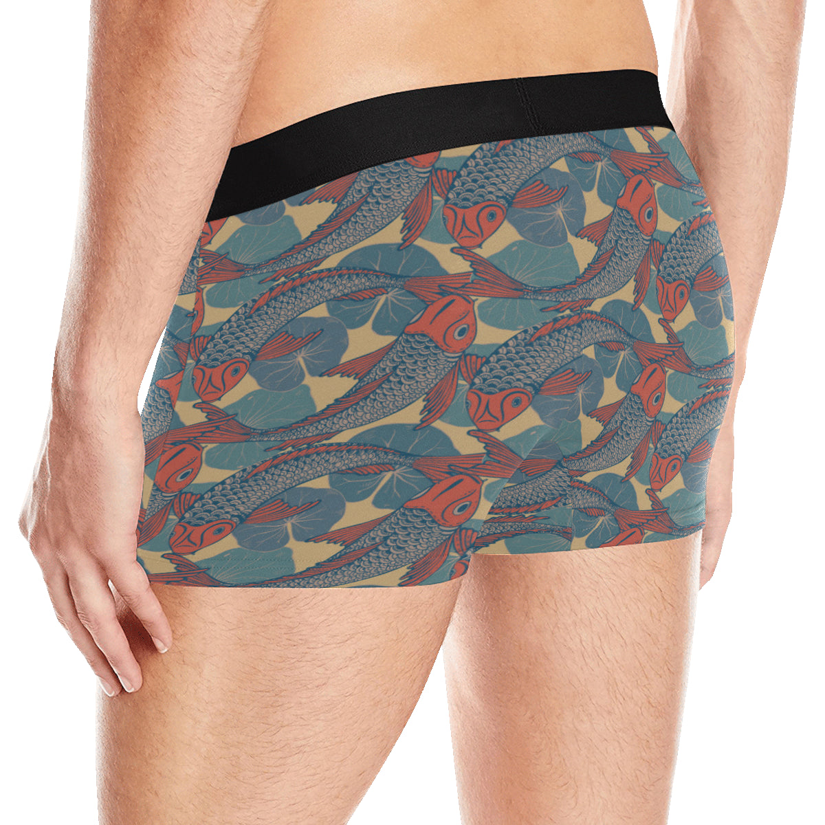 Pisces Pattern Print Design A01 Men's Boxer Briefs