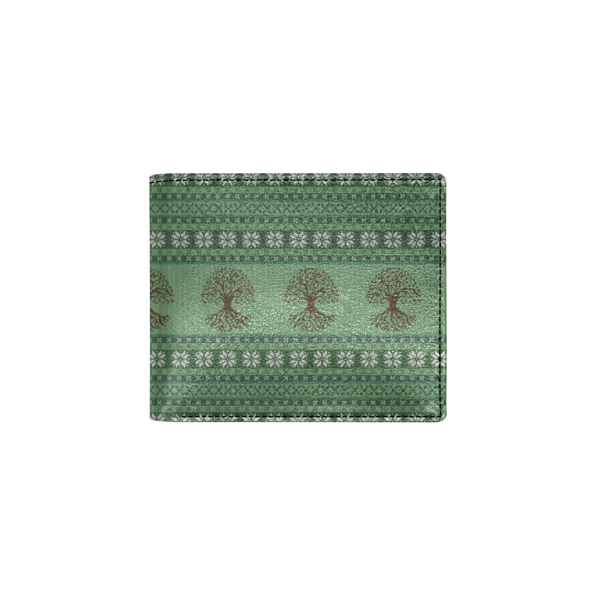 Celtic Pattern Print Design 09 Men's ID Card Wallet