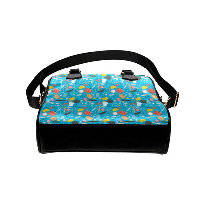 Cooking Kitchen Tools Pattern Print Design 03 Shoulder Handbag