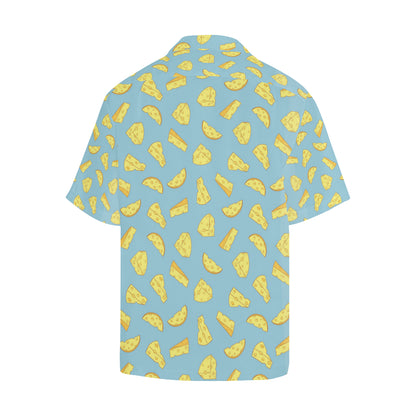 Cheese Pattern Print Design 04 Men's Hawaiian Shirt