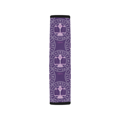 Libra Pattern Print Design 03 Car Seat Belt Cover